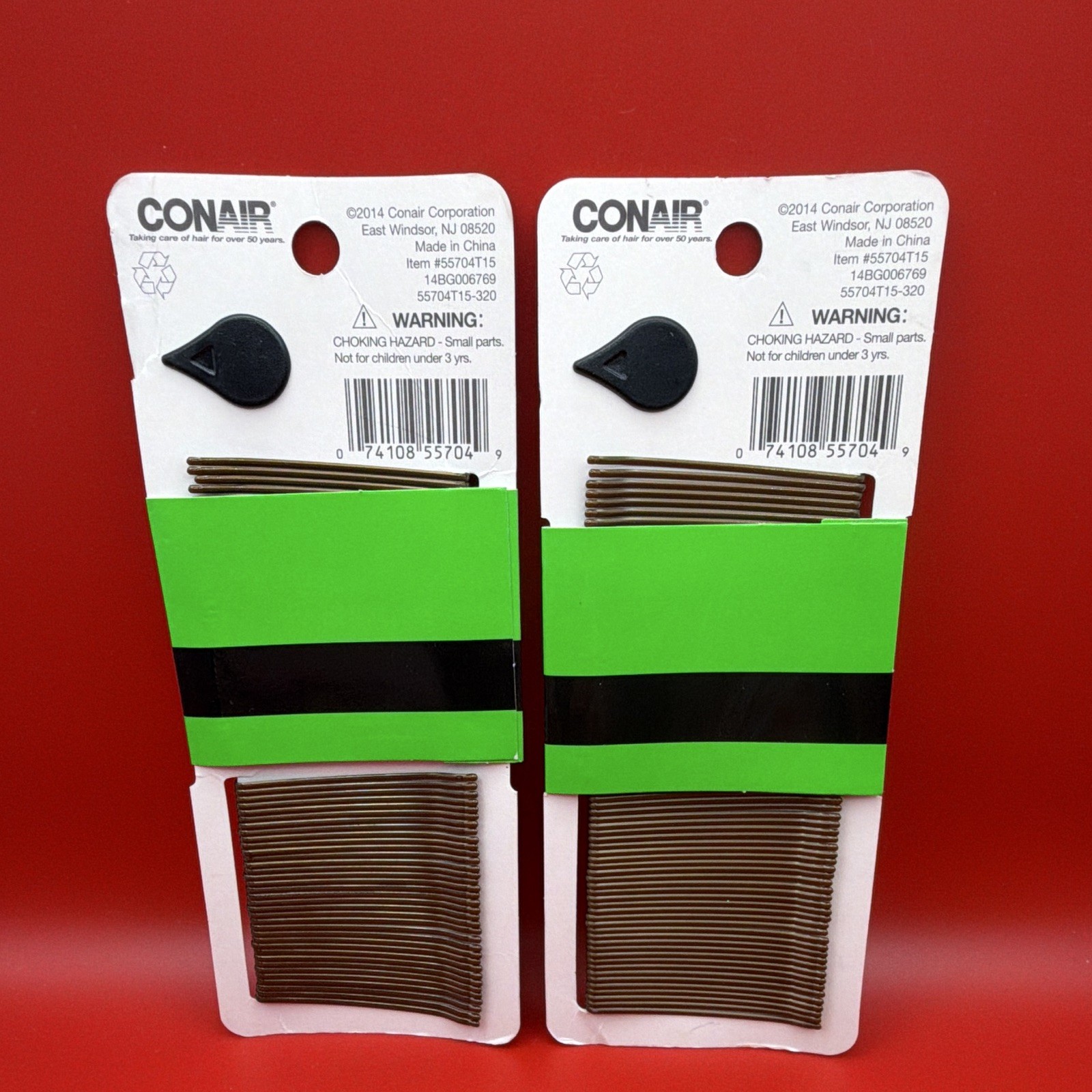 COMFORT CURVED BOBBY PINS 2 PK 70Count (Pack of 2)