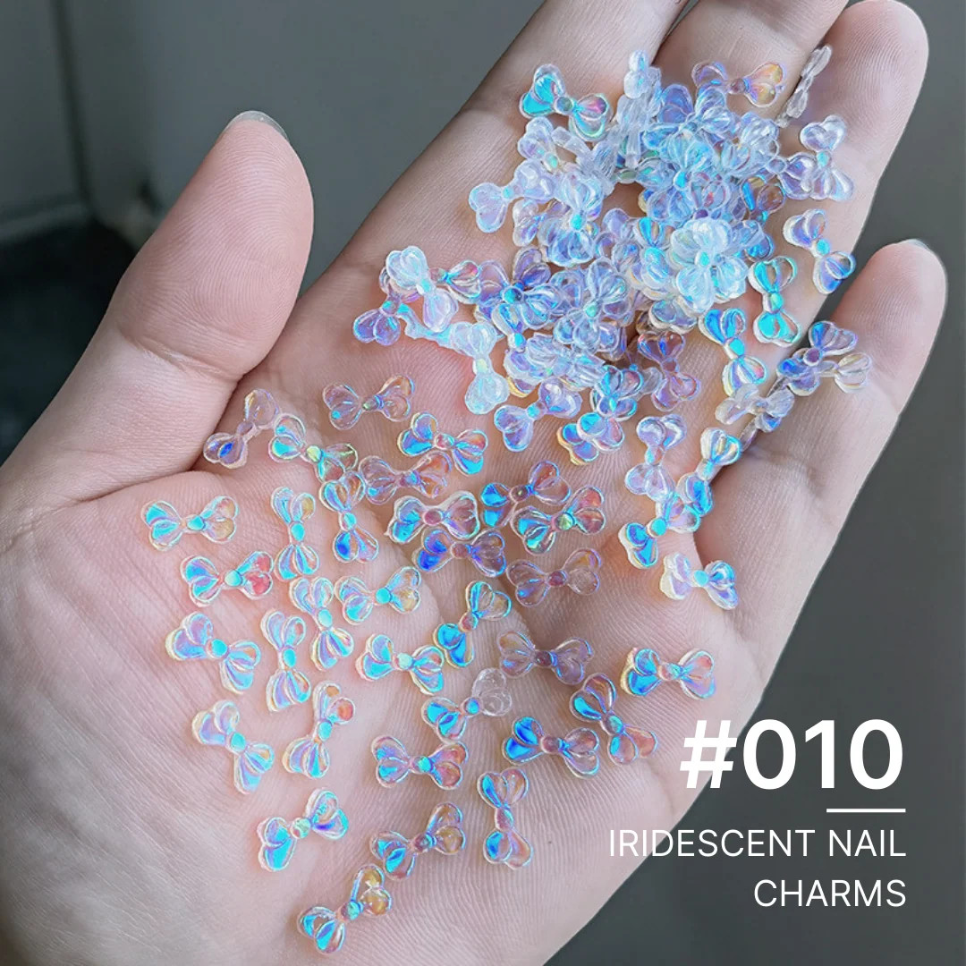 Iridescent Nail Charms