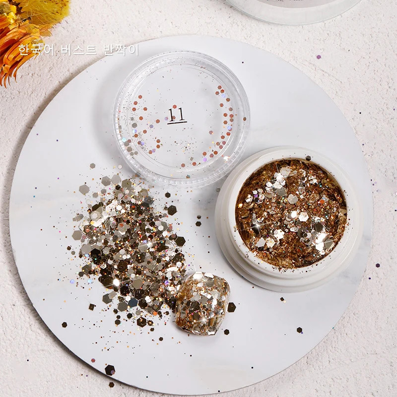 Korean Nail Glitters