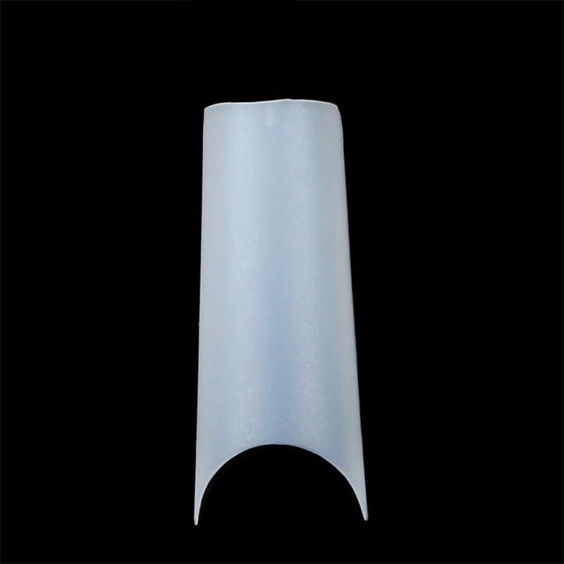 Thin Half Cover Single Size Square Refill Tips Bag of 240 pcs Pick Size #4-11