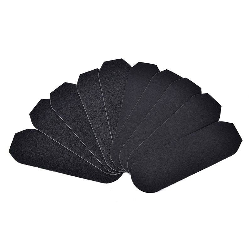 10pcs Sand Paper Replacement For Stainless Steel Double Sided Foot Rasp Remover