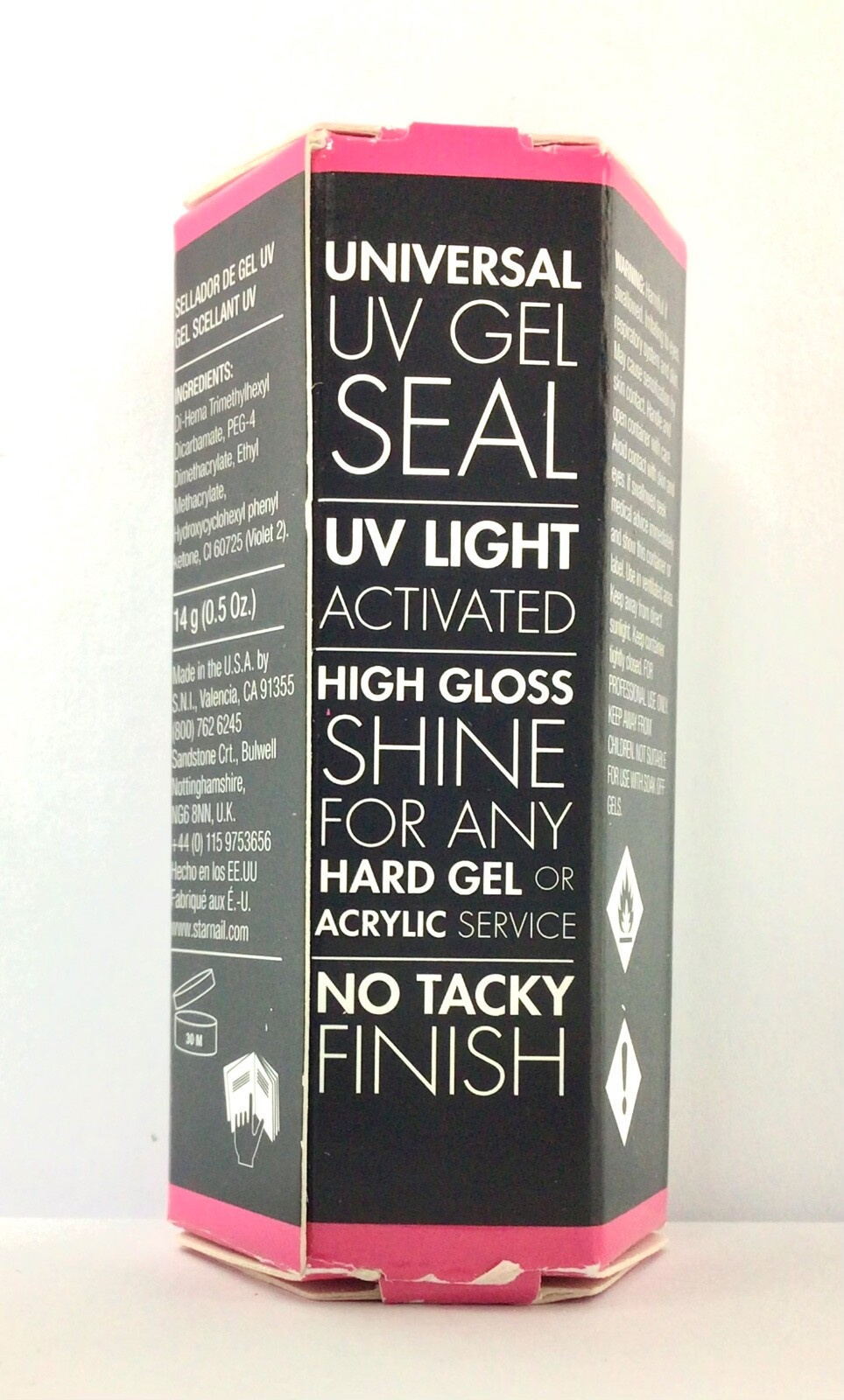 UV Gel Seal by Cuccio Pro for Women – 0.5 oz Top Coat free gift