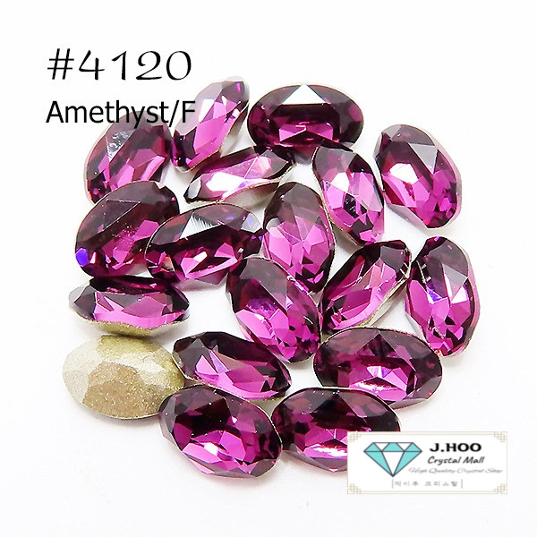 Swarovski 4120 Oval Fancy Stone 8*6mm(4pcs)
