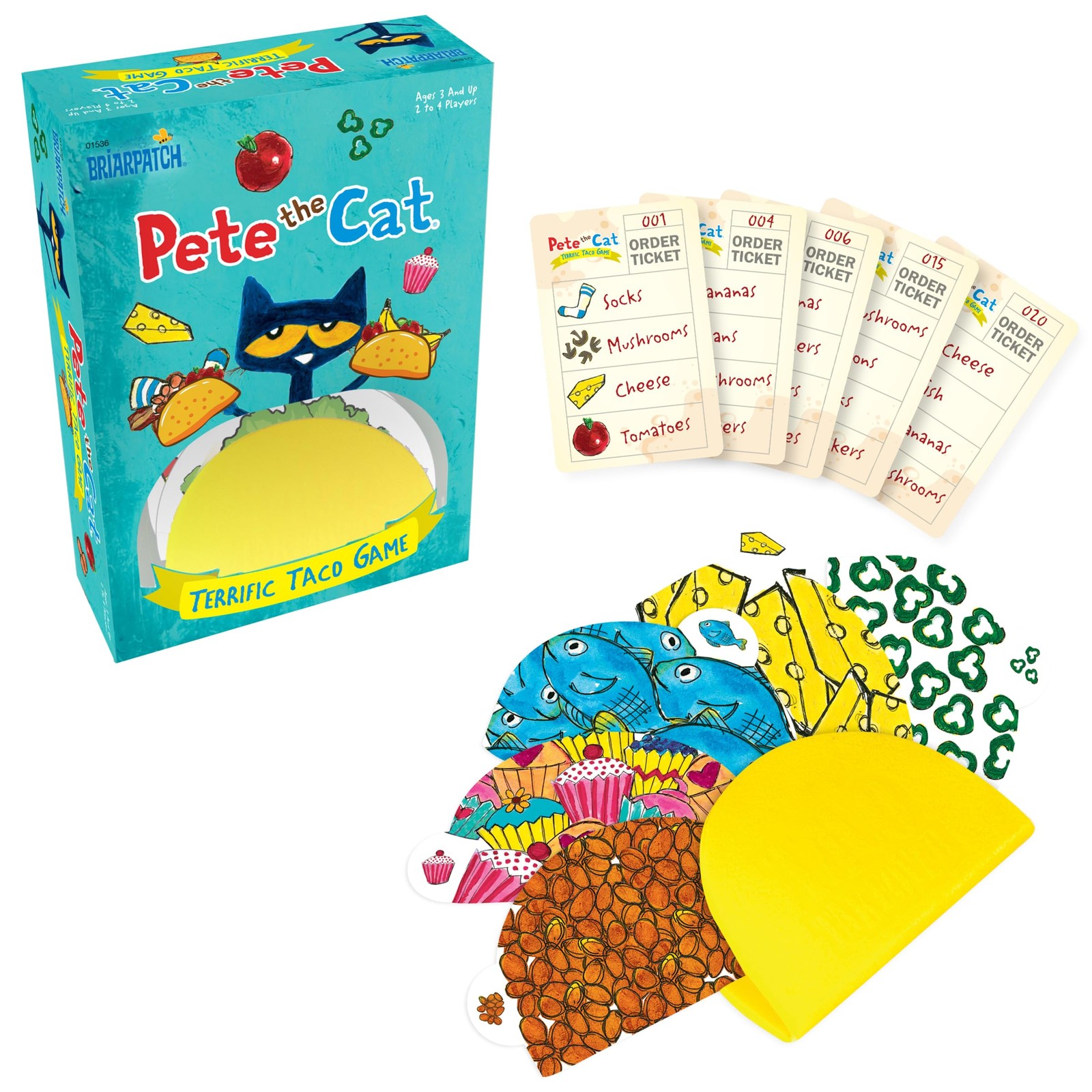 Briarpatch, Pete The Cat Terrific Taco Game, Based On Early One Size, Blue