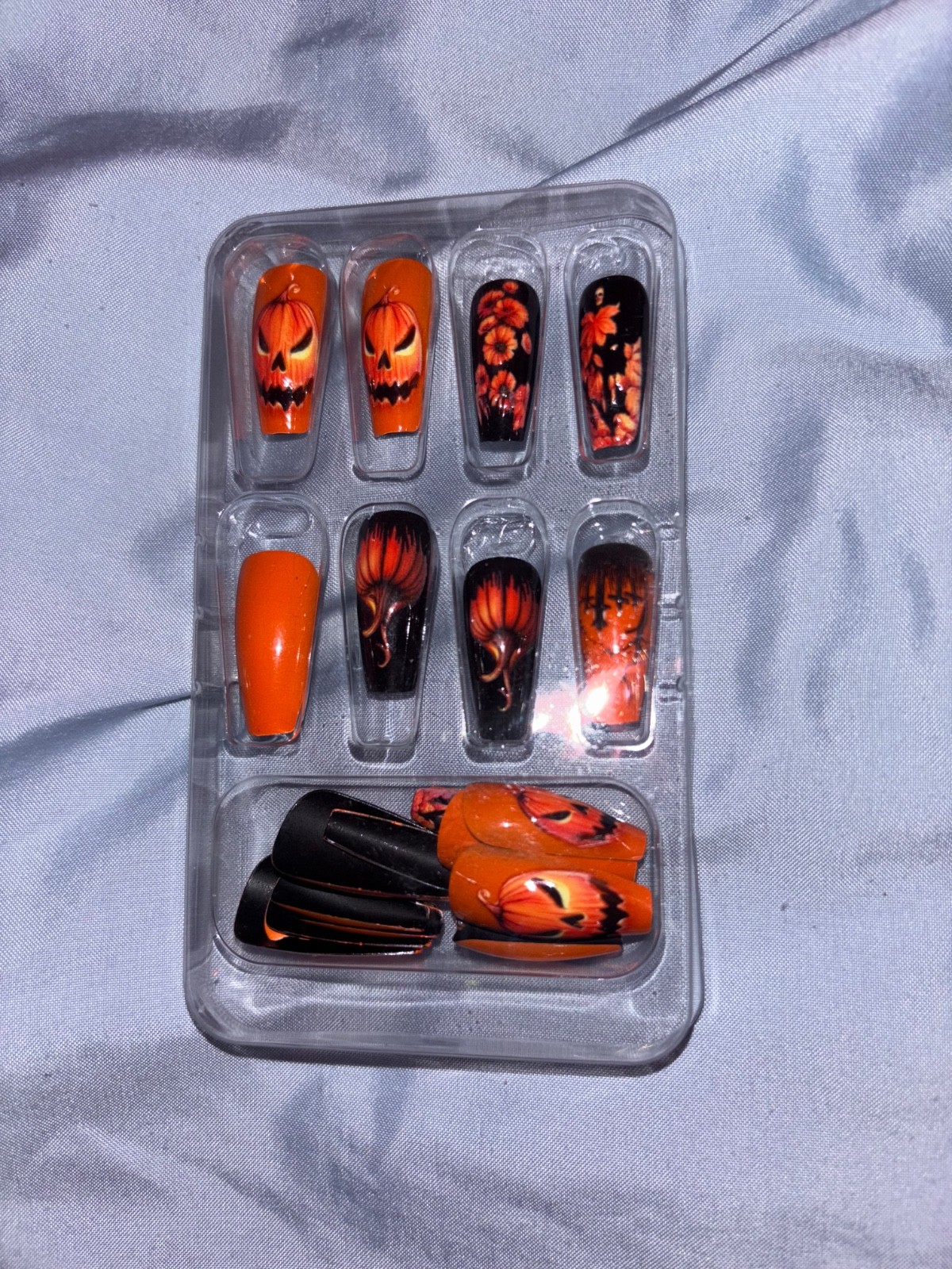 Multiple boxes jeweled nails