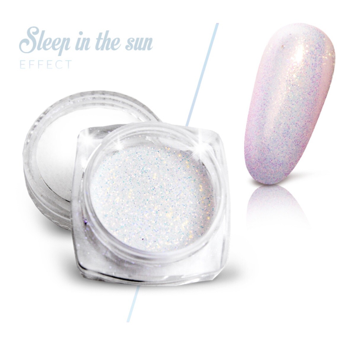 MERMAID EFFECT Pigment for NAIL ART Aurora Unicorn POWDER DUST Glitter Mirror 5g