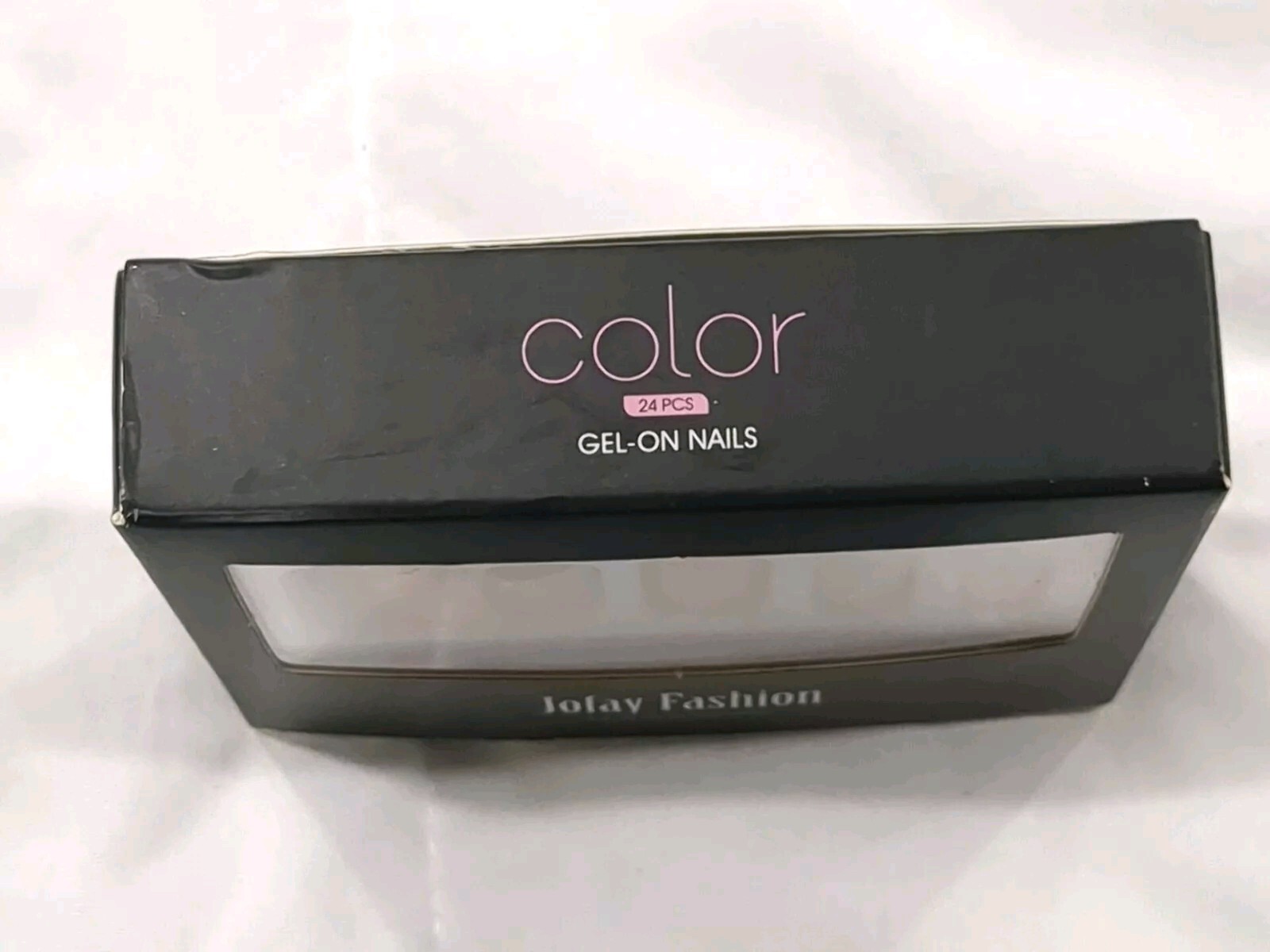 Glossy Teal Color False Nail Short Square Press on Nails 2 Pk- 24pcs Kits- New
