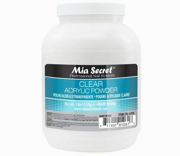 Mia Secret Professional Acrylic Nail Powder 5 lbs / 2.3kg – CHOOSE YOUR COLORS