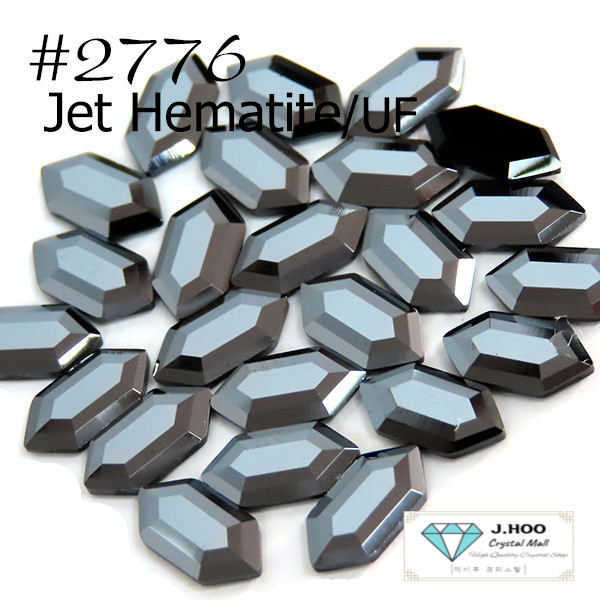 Swarovski 2776 Elongated Hexagon Flat Back 8.2*4.2mm(10pcs)