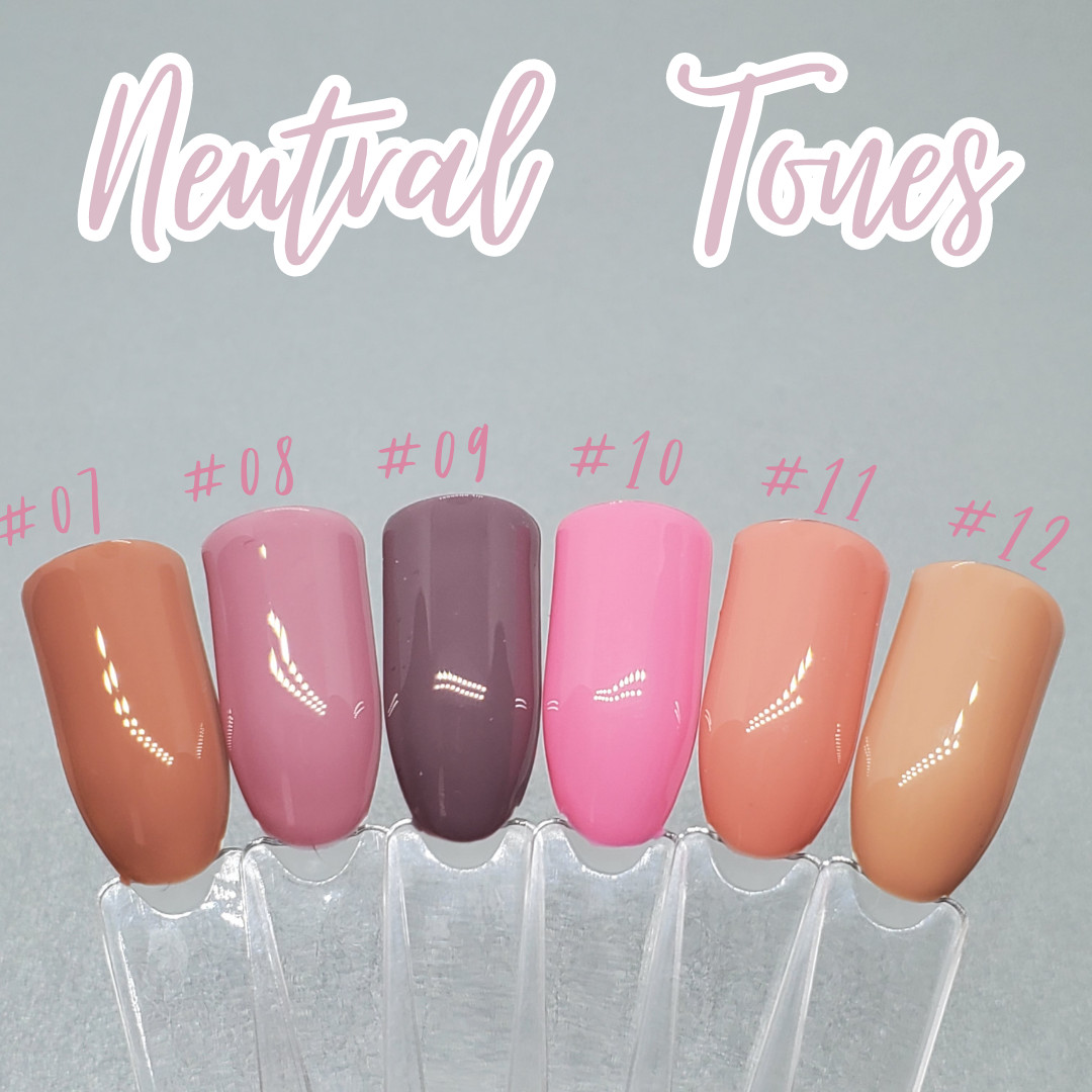 #12 Beige Pink Press On Nails | Handmade | Hard Gel Glue On Nails