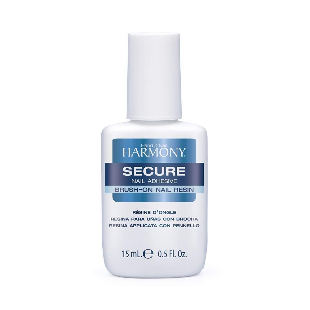 Harmony SECURE Nail Adhesive Brush on Nail Resin 0.5oz #01183