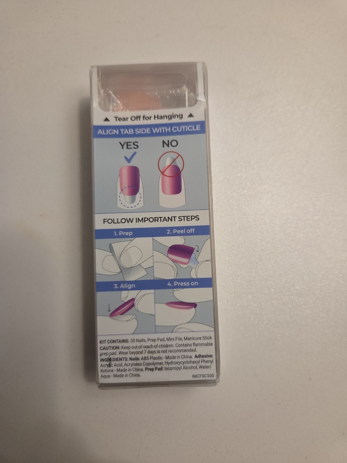 color fx impress nails