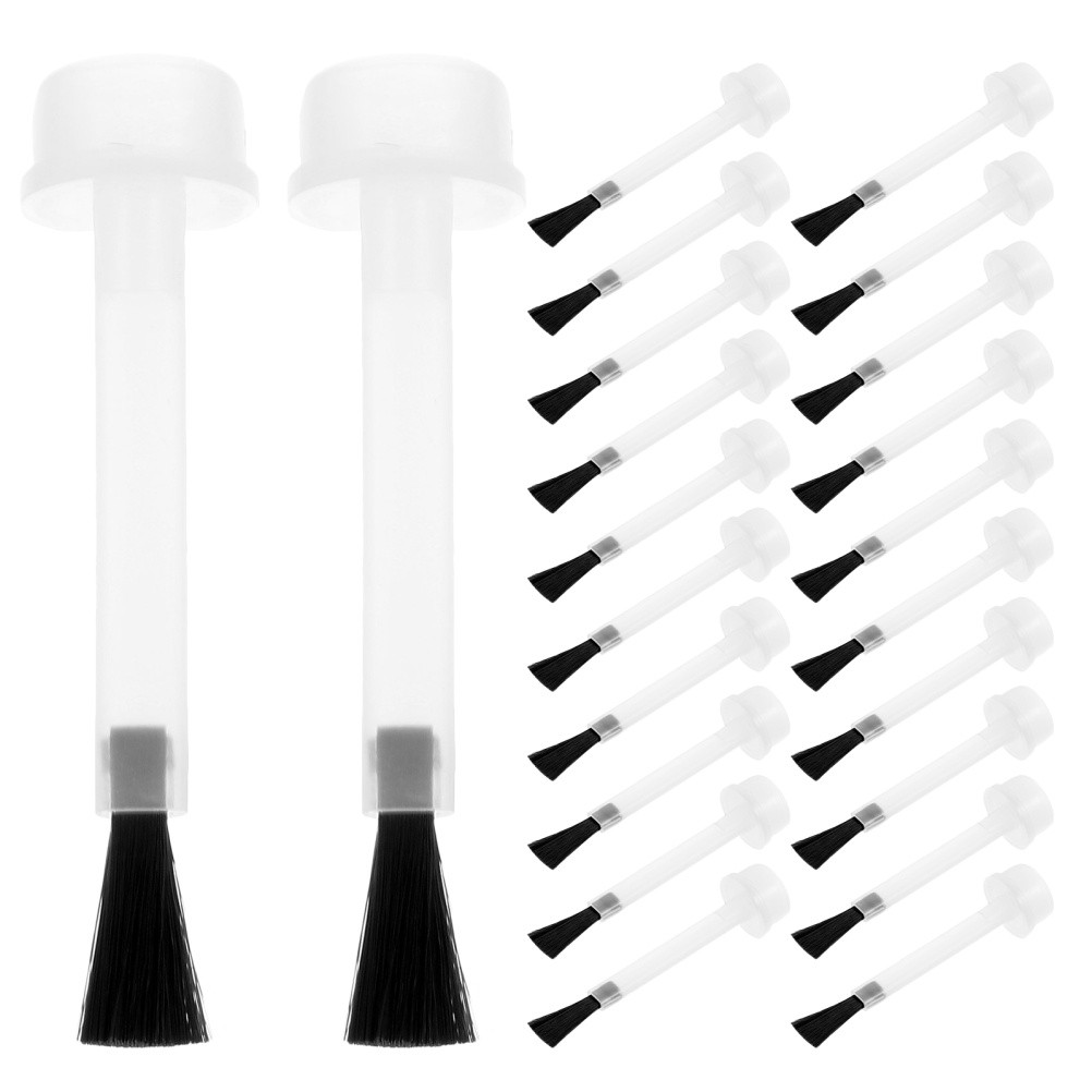 80 Pcs Liquid Nail Brush Replacement For Gel Polish And Dip Powder Nails
