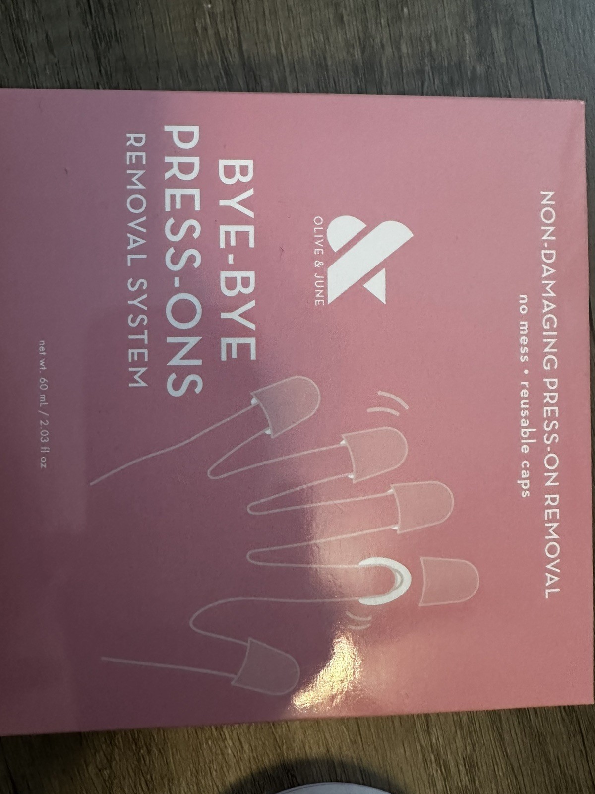 Olive & June Instant Mani Press‑On Nail Sets+ Bye‑Bye Removal System – Lot 4 NIB