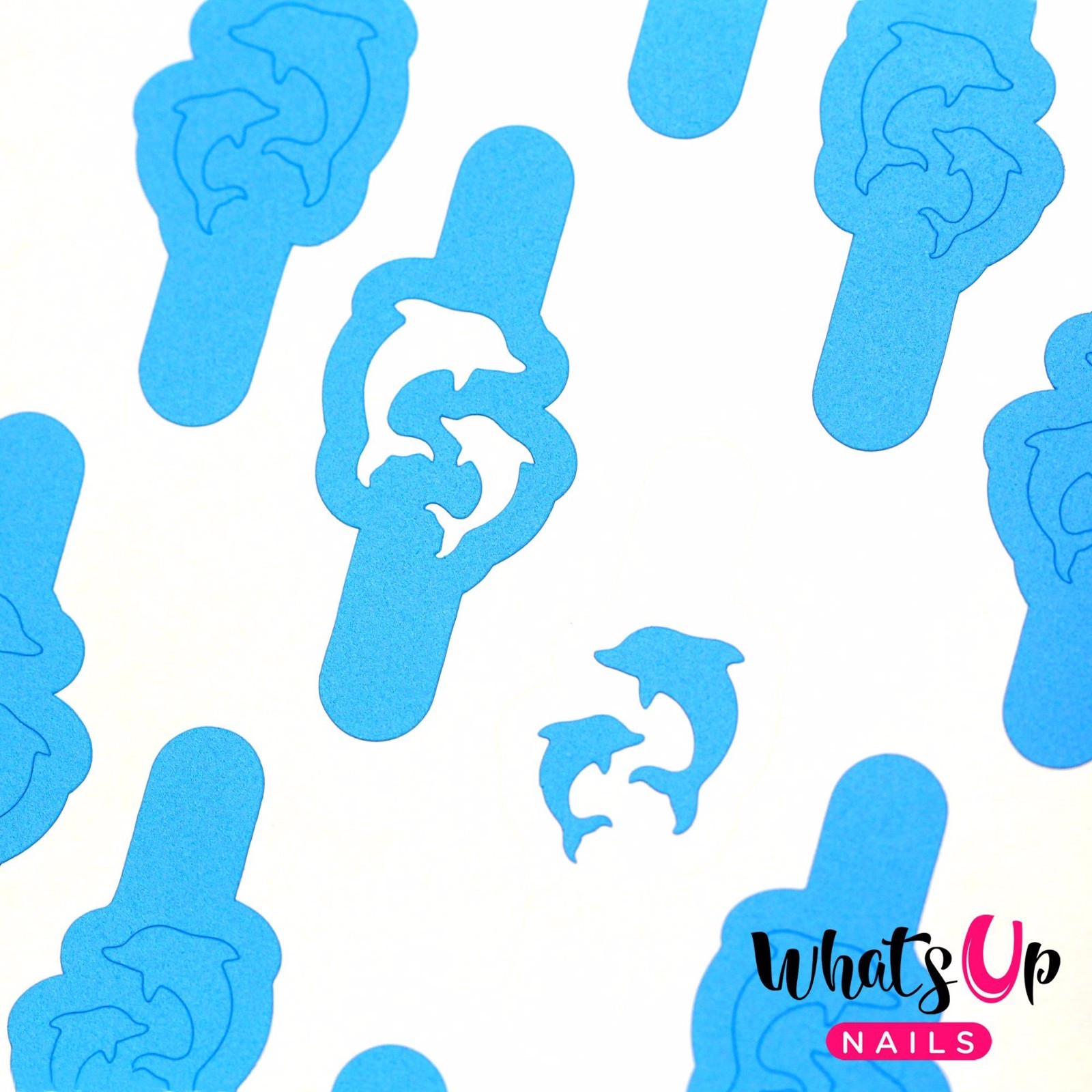 Dolphins Stencils for Nails, Nail Stickers, Nail Art, Nail Vinyls