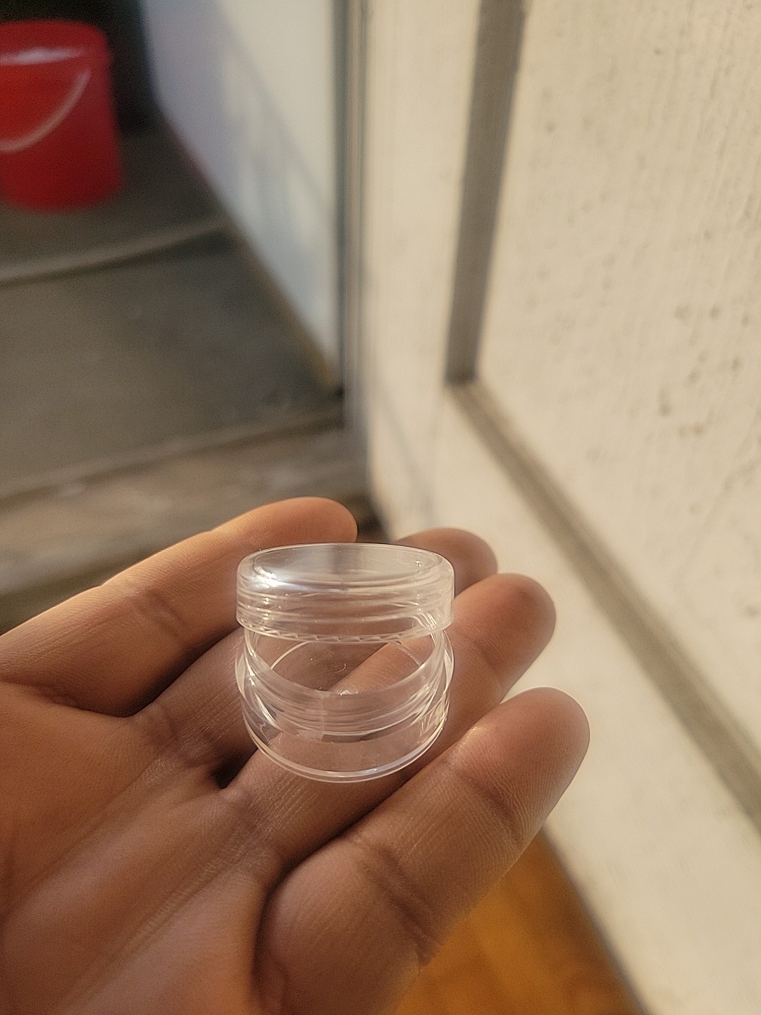 250 Small Clear 5g Grams/mL Plastic Jars for Cosmetic Sample Container Pot Cream