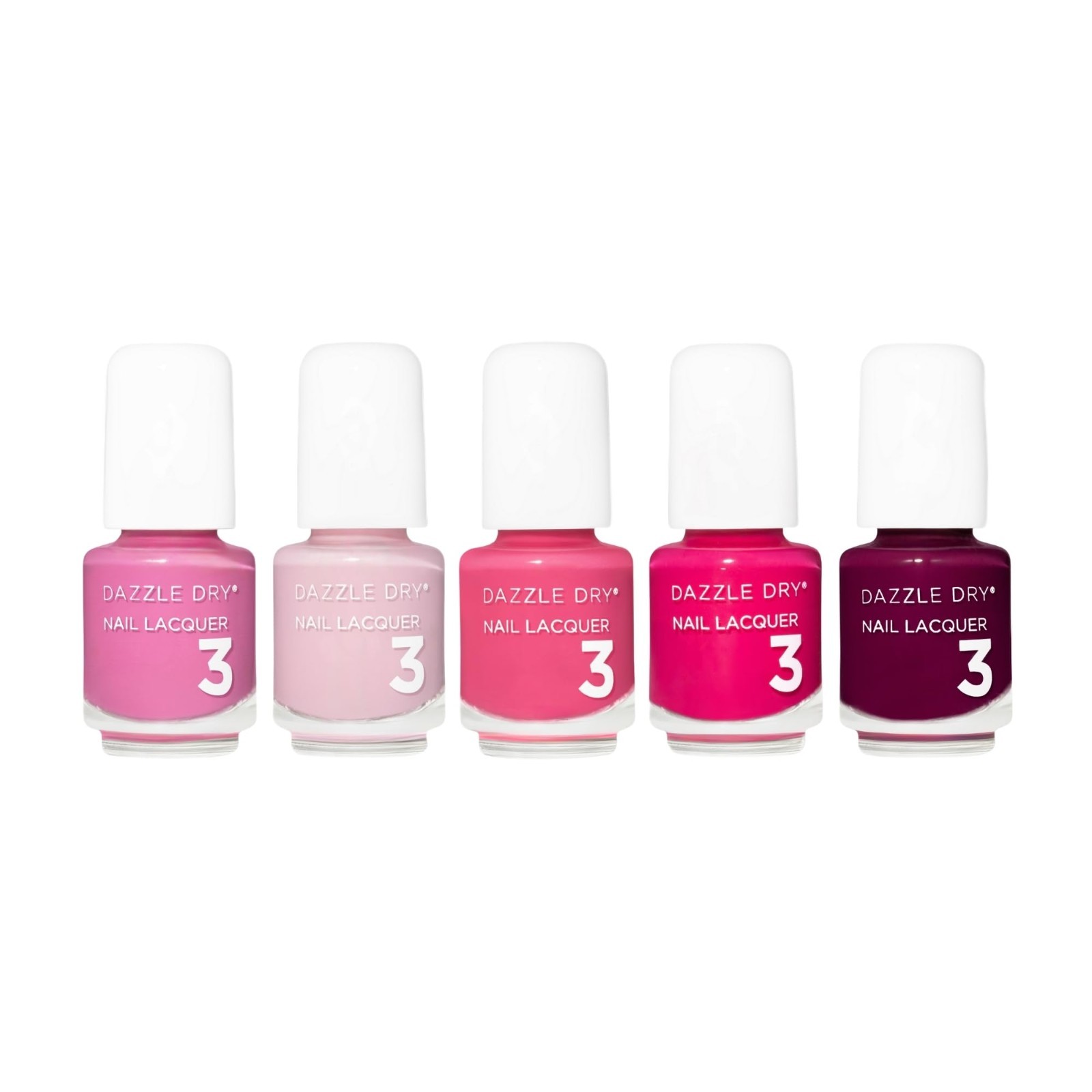 Coronado Mini Lacquer Set – 5 Vibrant Nail Polish Colors for Quick Drying & Long