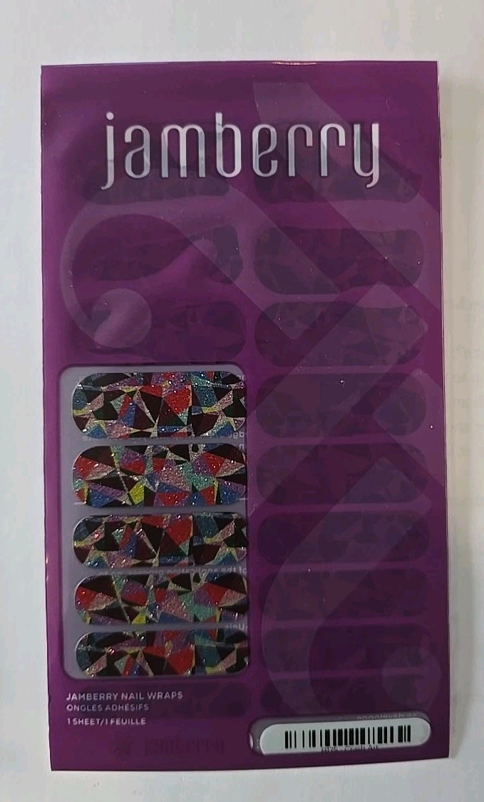 JAMBERRY CRASH ART B175 NAIL WRAP RETIRED GGG AUGUST 2017