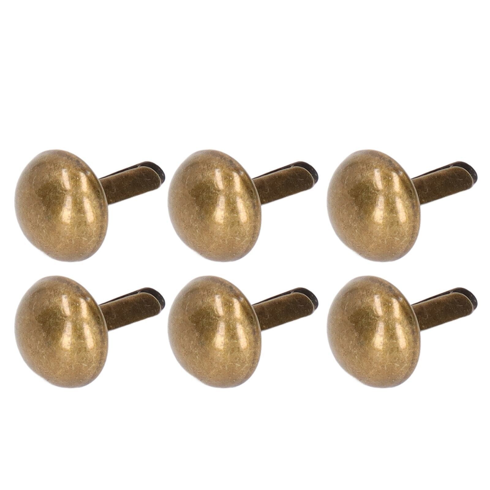 200Pcs Upholstery Tacks Bronze 0.3in Metal Plating Glossy Easy Installation