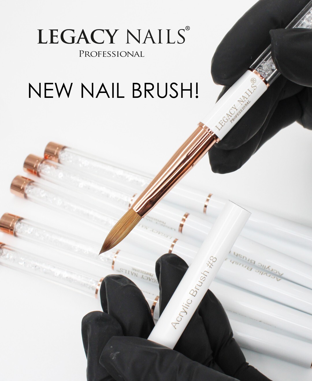 Acrylic Nail Brush #8 – Legacy Nails