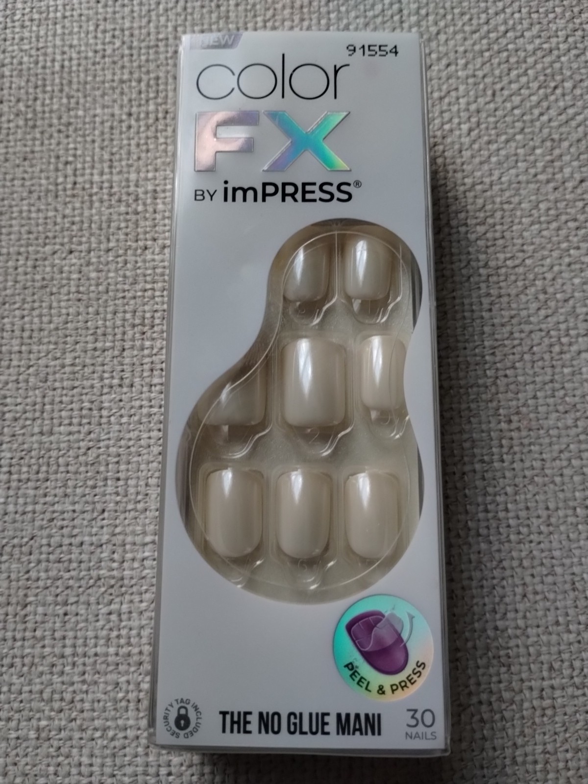 Color FX By Impress Short Nails 30 Invincible new