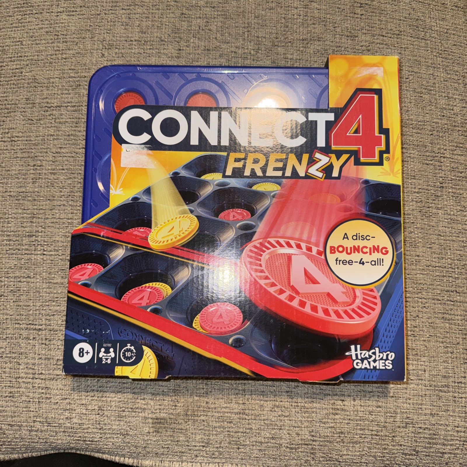 Connect 4 Frenzy Game | Bounce Discs 4 The Win | Family Party Not Applicable