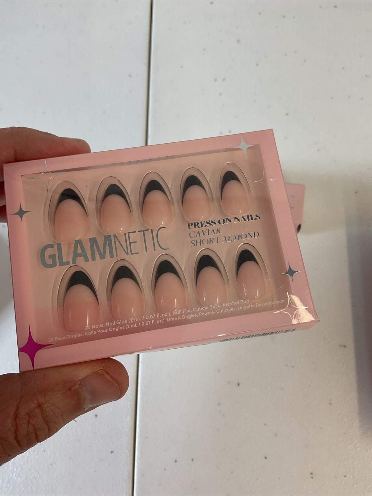 Glamnetic Custom Set of 4 Items: Press-on Nails Removal Strengthener Glue Oil