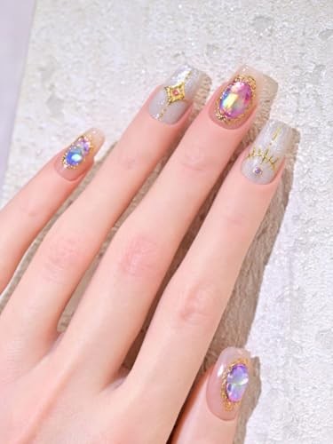 Gold Nail Stickers 5D Embossed Aurora Mirror AMIN Stickers Amin Stickers-26