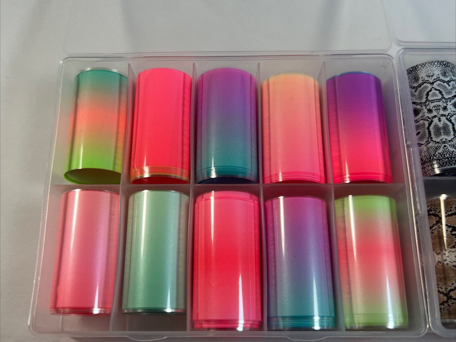 2-nail transfer foil,foil For Acrylic Nails, foil para uñas acrilicas Never Used