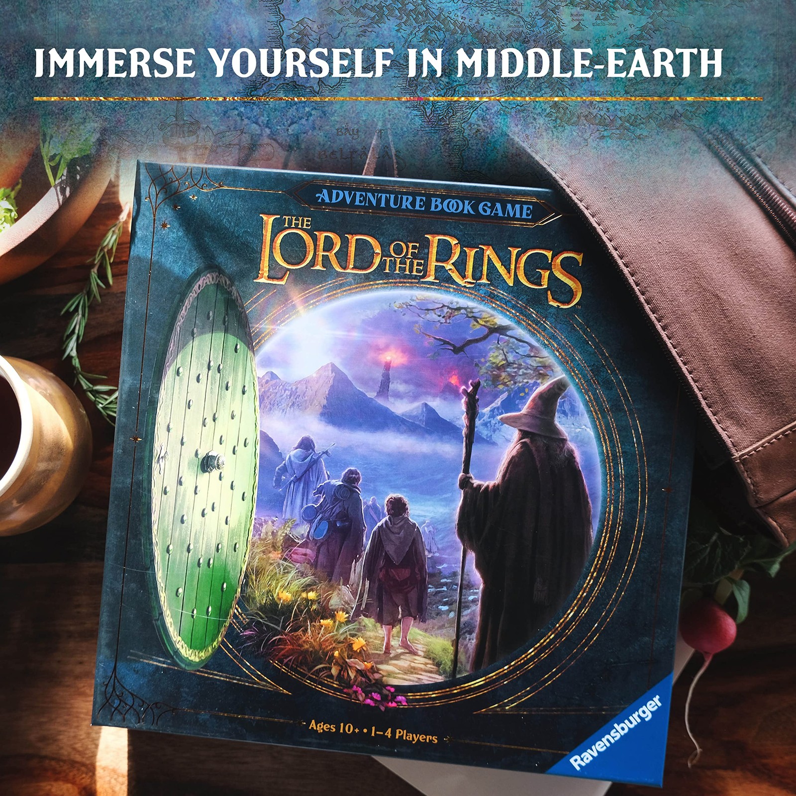 Lord of The Rings Adventure Book Game 10.5 inches x x 2.25