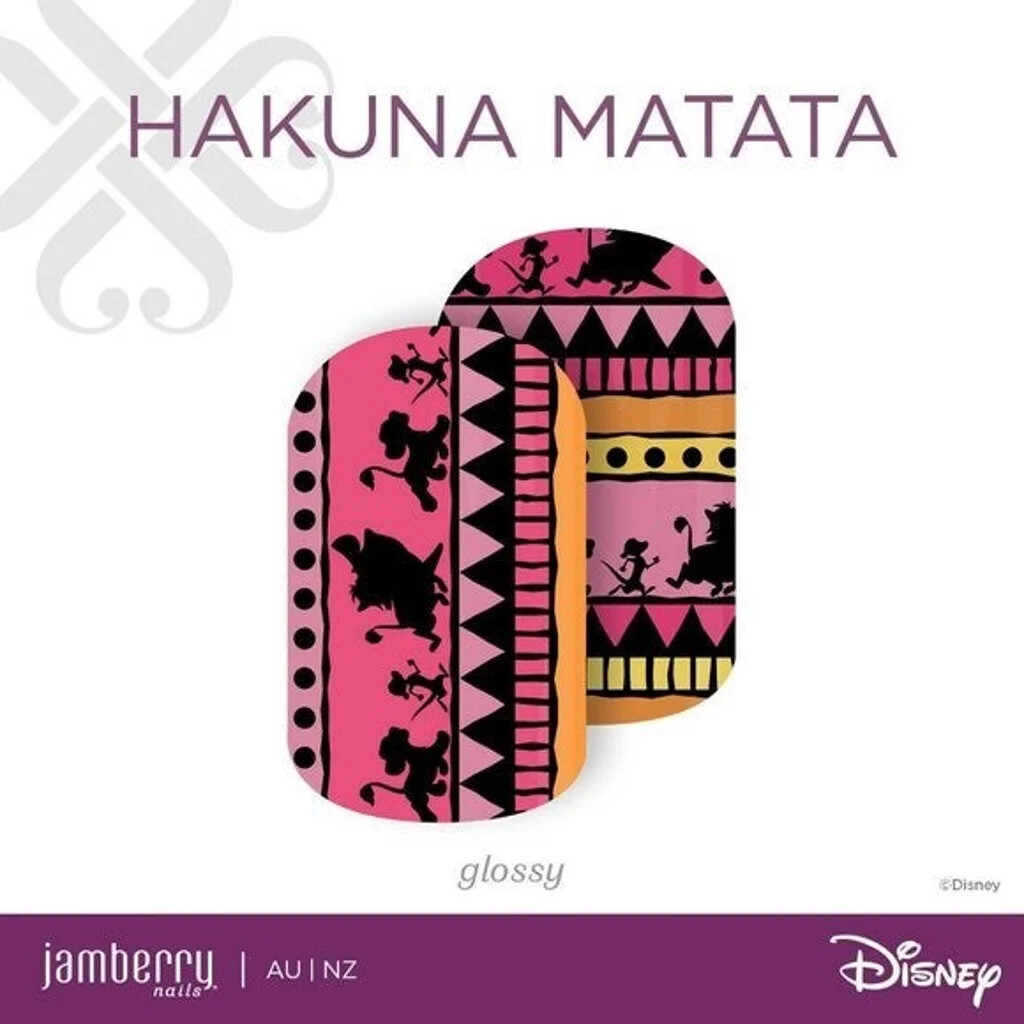 Jamberry Disney Nail Wrap. LION KING. You Choose – Half Sheet