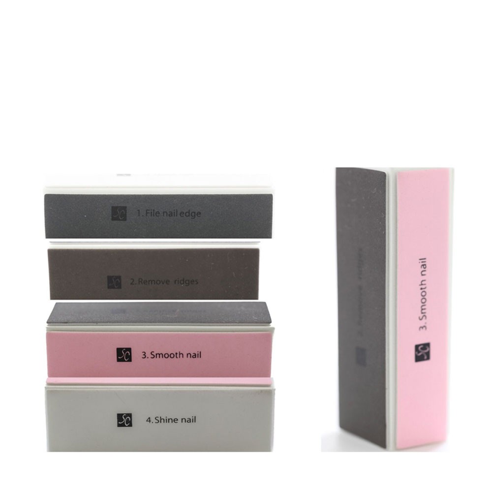 Ontel Nail Buffer Block 4-in-1 Nail Beauty Solution – 10 Pack