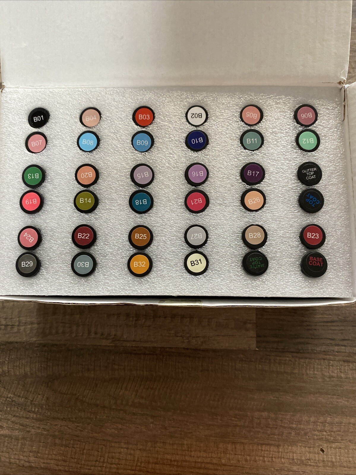JODSONE Gel Nail Polish Set 35 Pieces With 32 Colors Gel Polish Kit For Womens/7