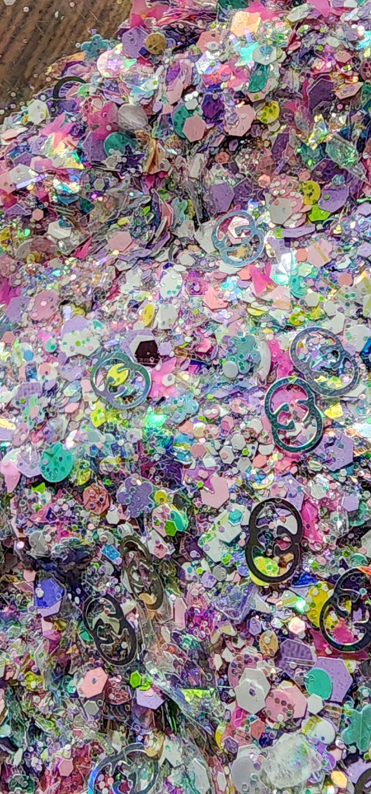 Limited Edition Glitter Mix~I WANT CANDY~Nail Art/Body Glitter/festival/Slime