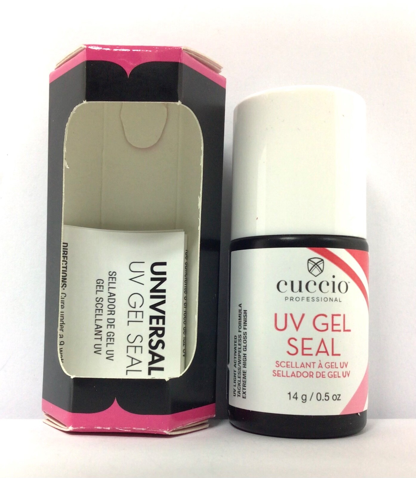 UV Gel Seal by Cuccio Pro for Women – 0.5 oz Top Coat free gift
