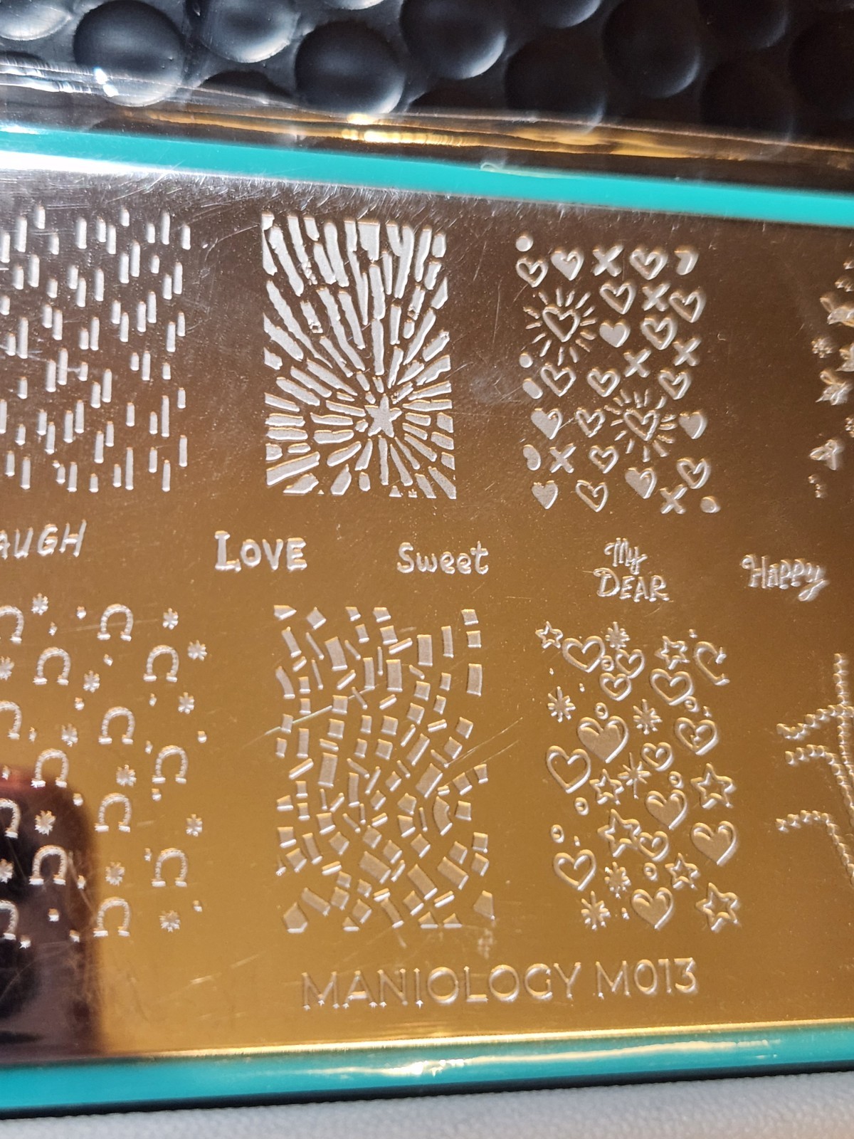 Maniology M013 Nail Stamping Plate Forever Young