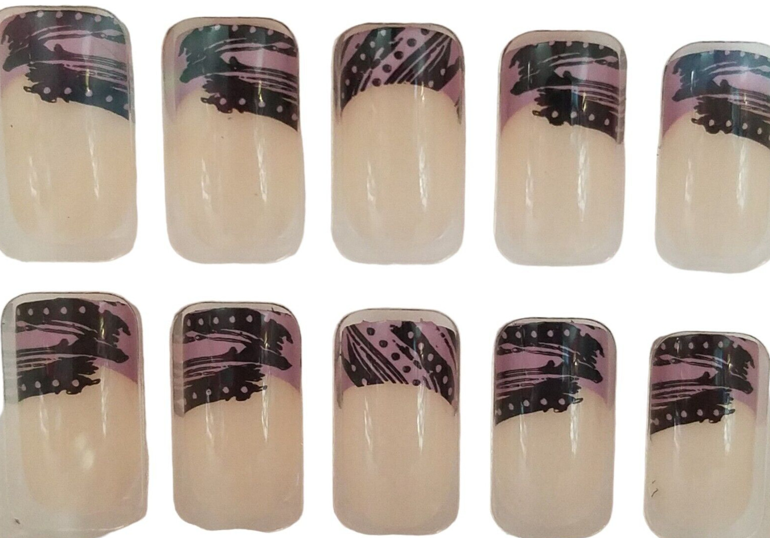 Nailene DAILY WEAR NATURALS Active Length Salon Quality 24 Nails 22126 NO GLUE