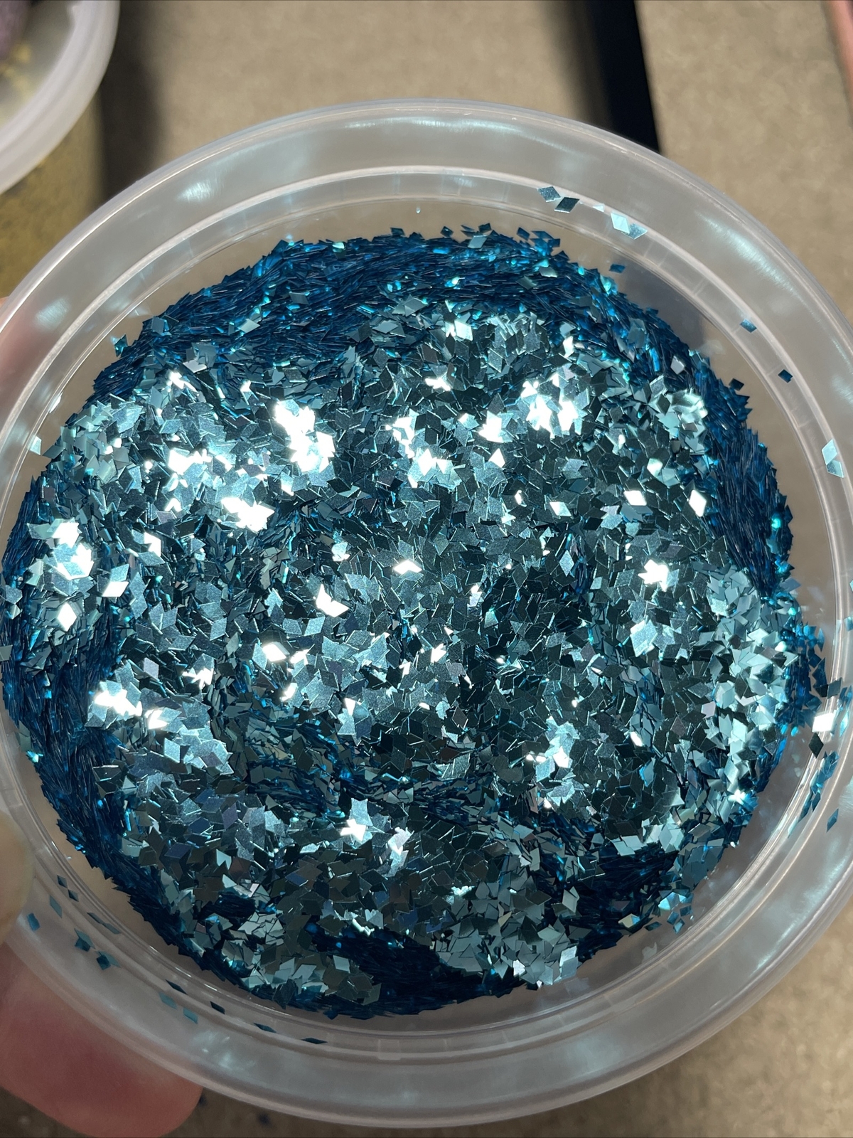 50G Solvent Resistant Metal RHOMBUS 2MM shape Glitter Nail Art Face Crafts