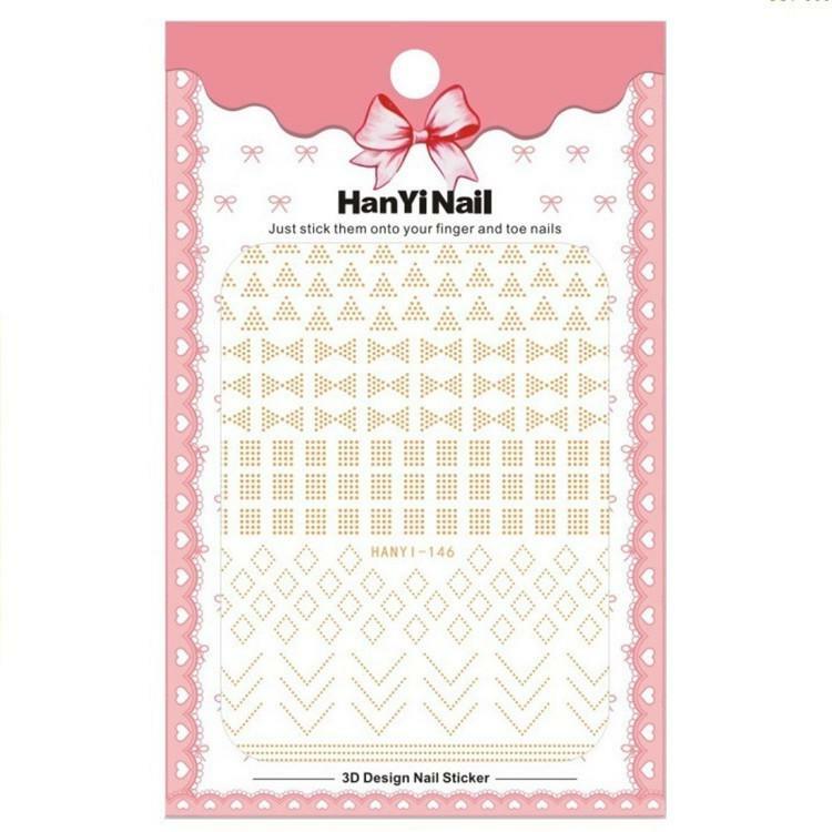 3D Nail Sticker Decal Lot Nail Art Adhesive DIY Design Decor Waterproof US Stock