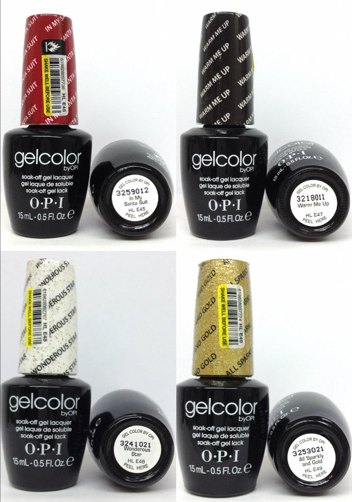 Gelcolor Soak-off Nail Polish DISCONTINUED COLORS – Pick Any Color .5oz