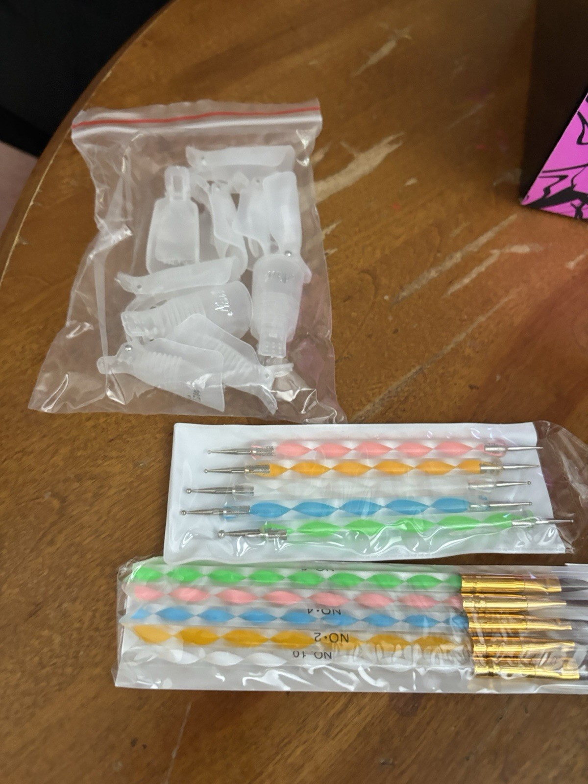 DIY Nail Kit For Beginners With Acrylic Powder Gel & Tools
