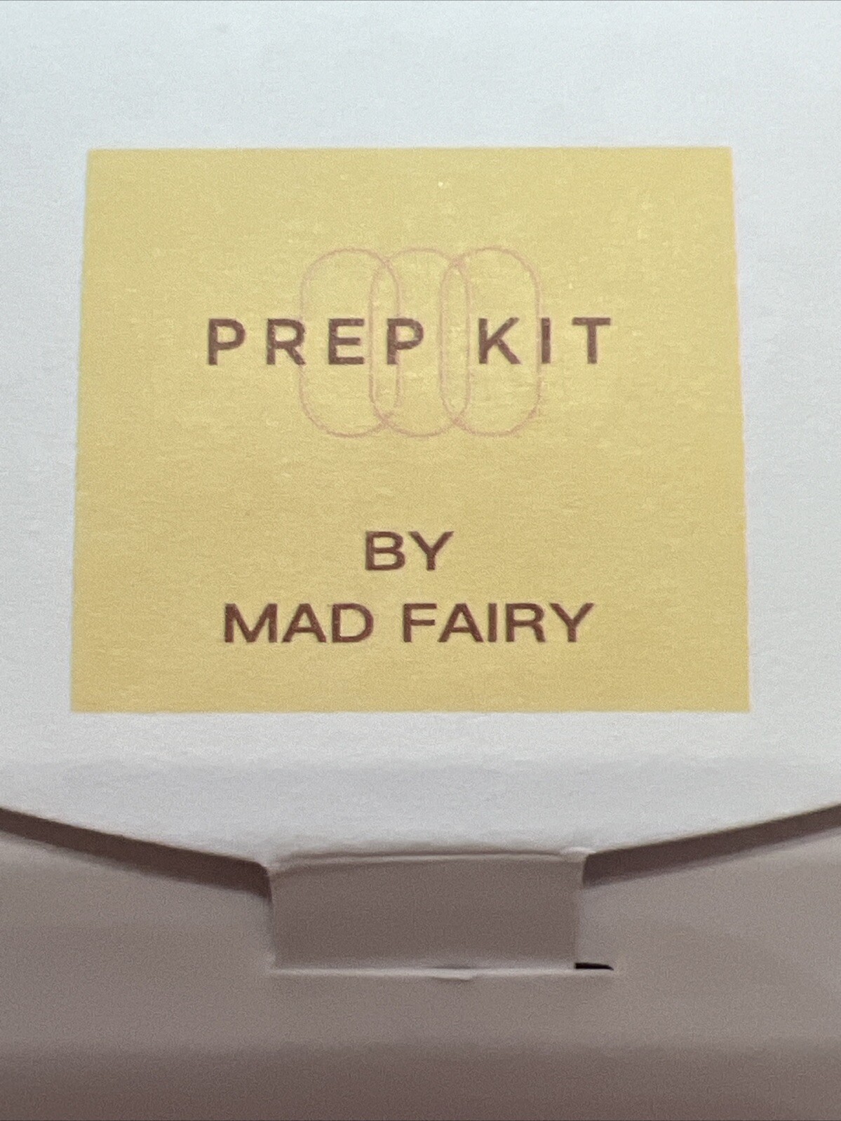 New Mad Fairy Queen’s Gambit Reusable Press On Nails Kit Black White French Tips