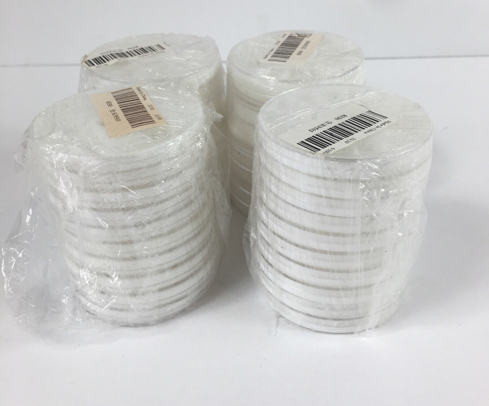 10pcs Nail Art Storage Box 12 Grids Round Dustproof Clear Jewelry Organize