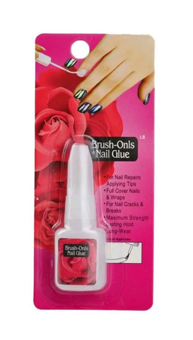 15g Nail Glue With Brush EXTRA STRONG Professional False Nail Tips Quick UK ✅