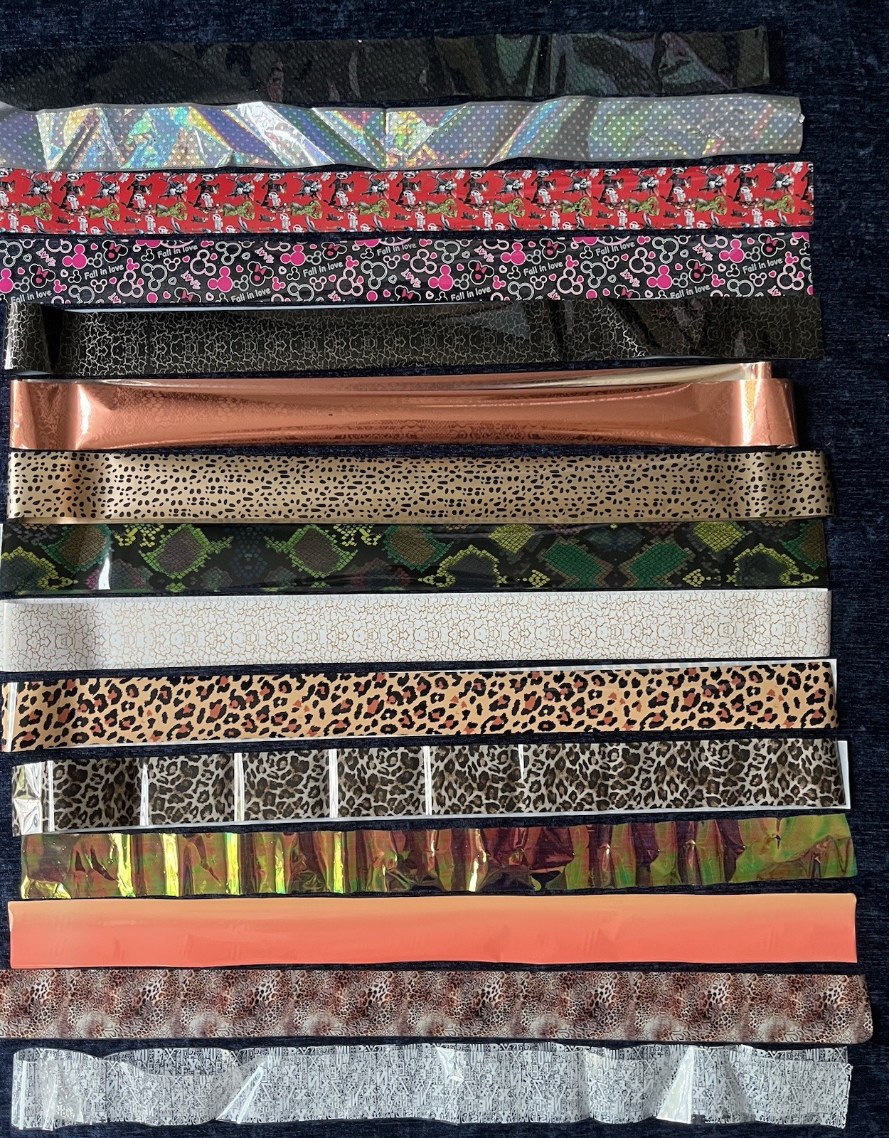 Foil Transfer Nail Art 45 Sheets 20/13 Inches Foil Nail Wraps