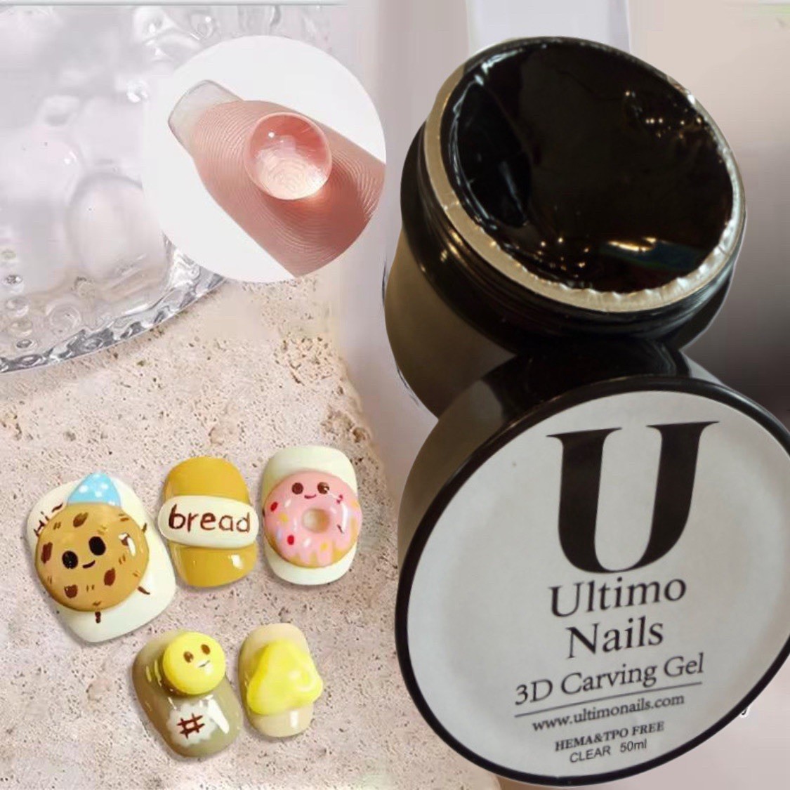 3d gel Ultimo 50g clear