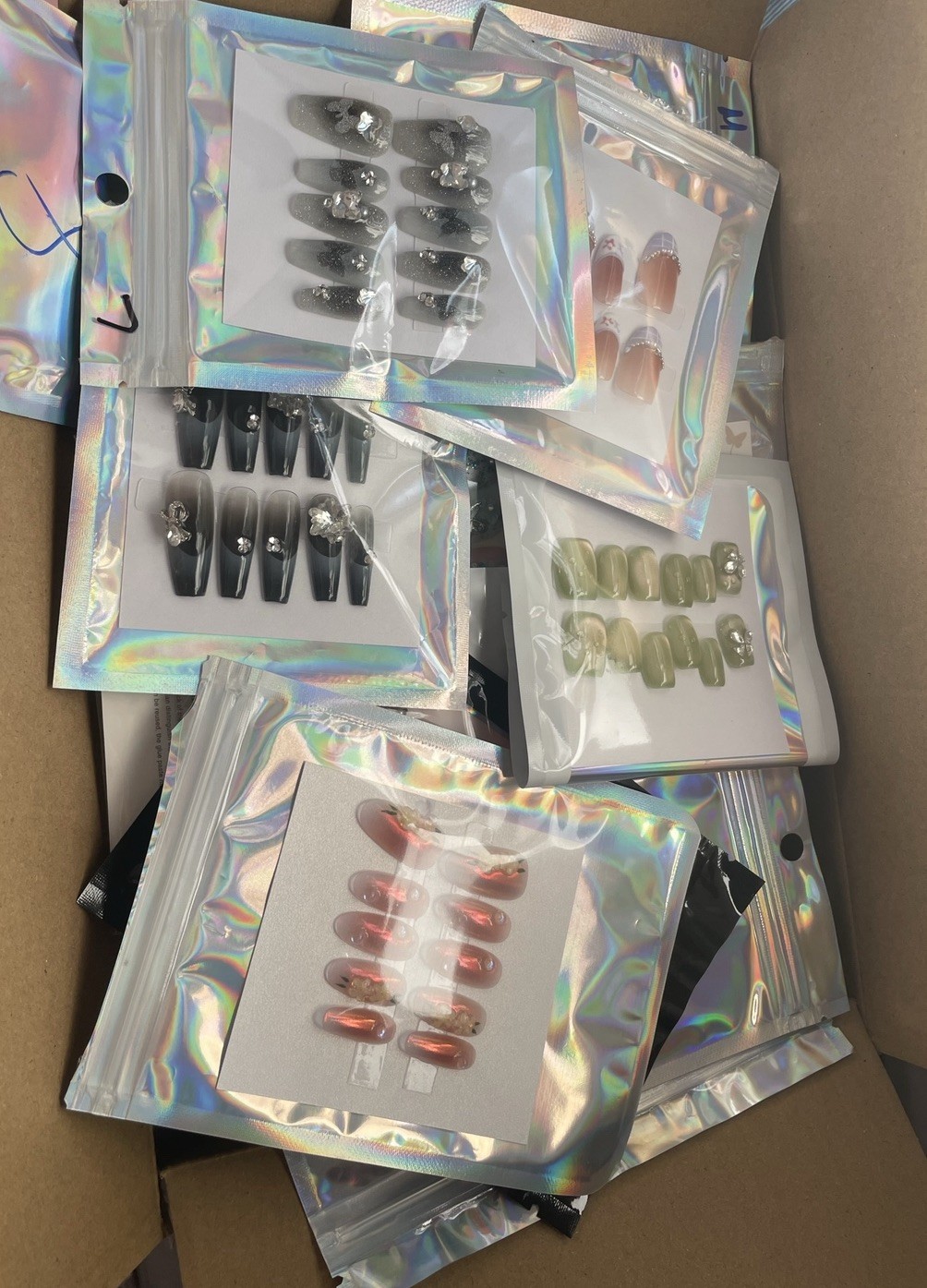 Mystery nail beauty bundle, Random Trendy Nail Sets, Press on nails beauty scoop