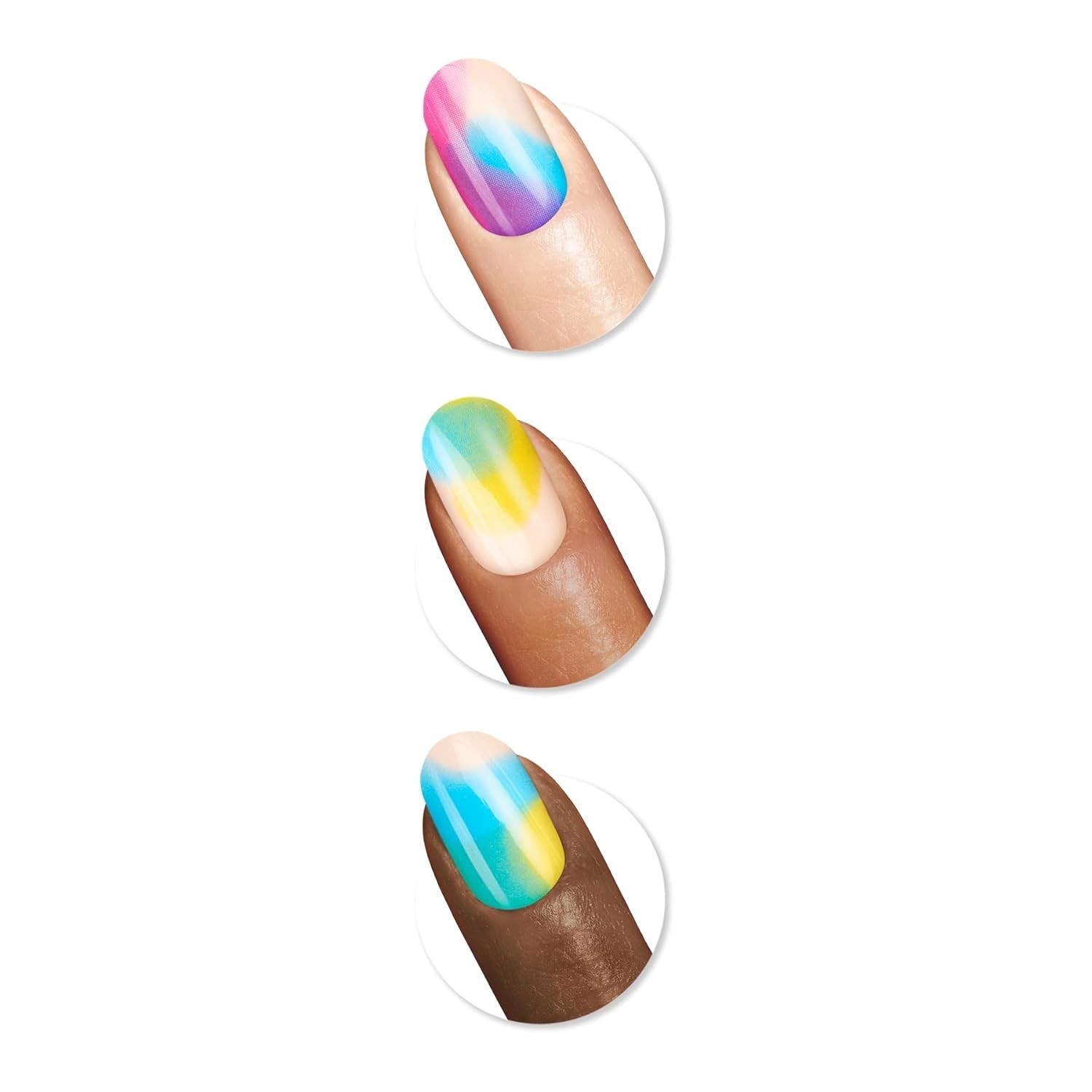 4Pk Sally Hansen Press On Nails Perfect Manicure Pride A Thing Called Love