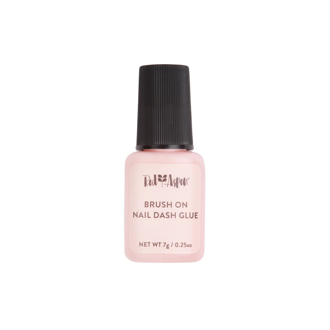 Red Aspen ~ New In Box~Brush On Nail Glue ~ fast-drying formula