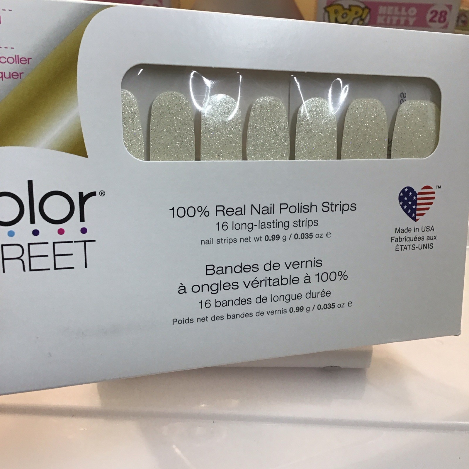 Color Street Glitter Nail Polish Strips Couldn’t Carat Less (not retired)